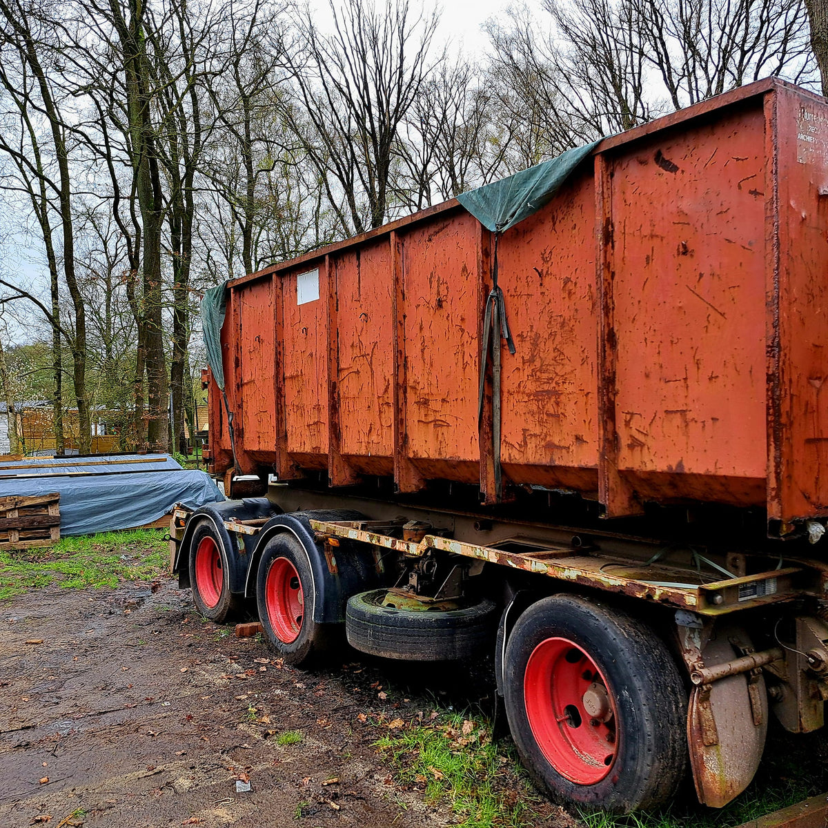 GS-Meppel Kiep-container aanhanger