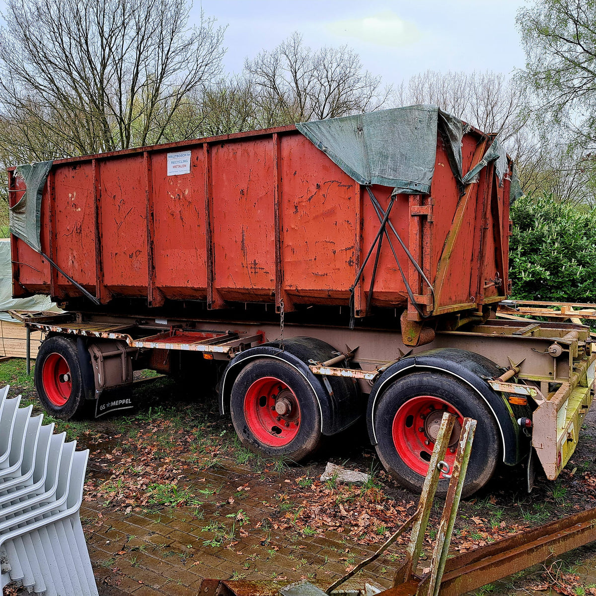 GS-Meppel Kiep-container aanhanger